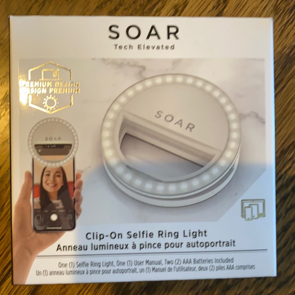 Clip-On Selfie Ring Light 📸